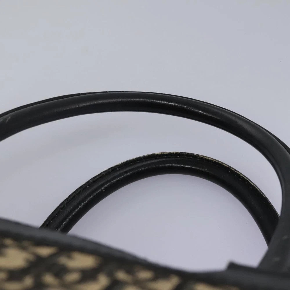 CHRISTIAN DIOR BOSTON BAG 40 TROTTER CANVAS