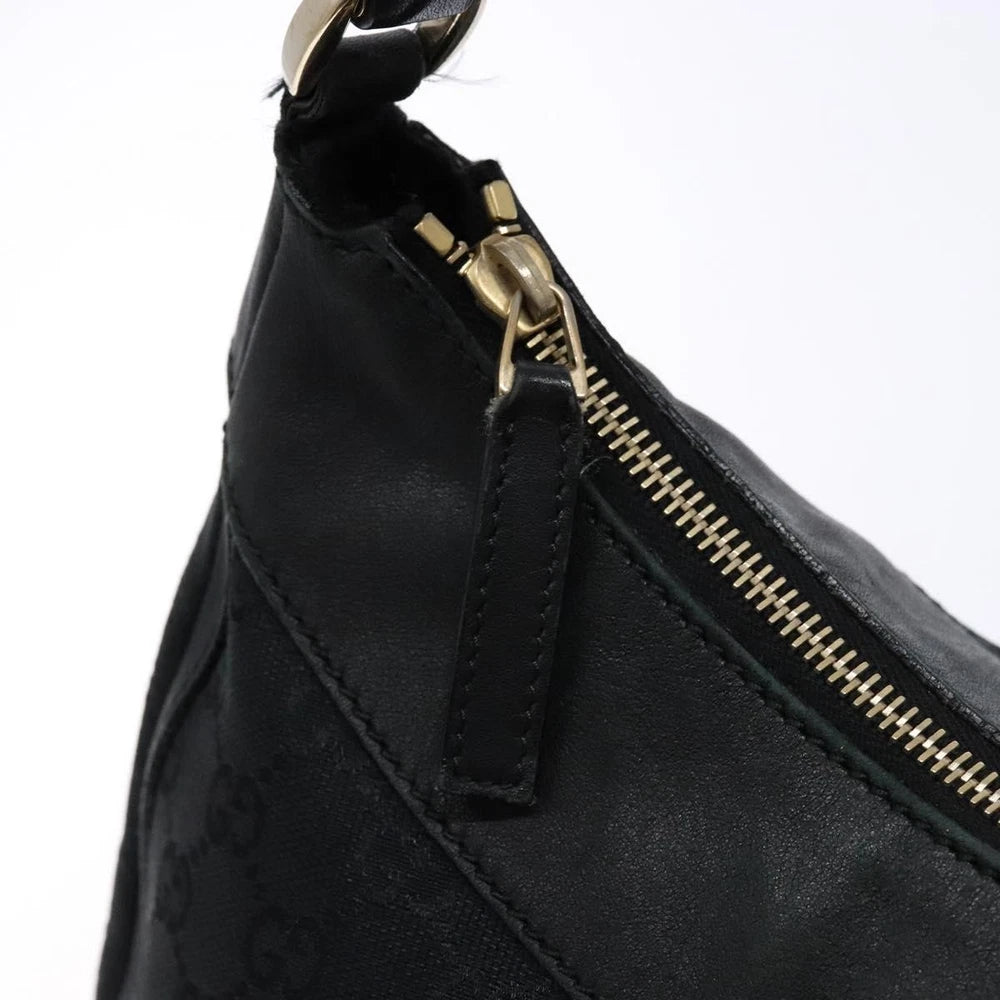 Gucci Abbey Bag - Black GG Canvas