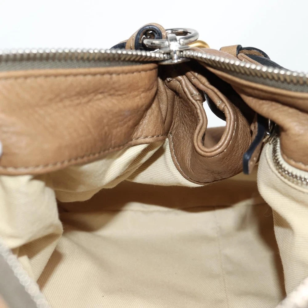 Vintage Chloe Paddington Veske - Beige Leather