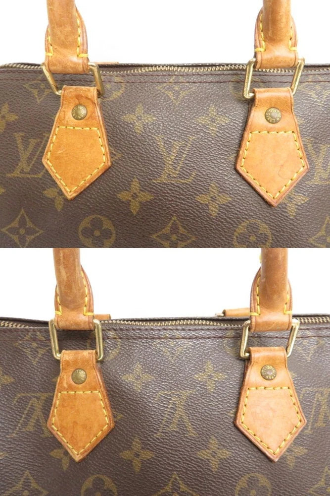 LOUIS VUITTON SPEEDY 25 BAG MONOGRAM CANVAS