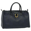 Vintage Dior Boston Bag - Navy Trotter Canvas