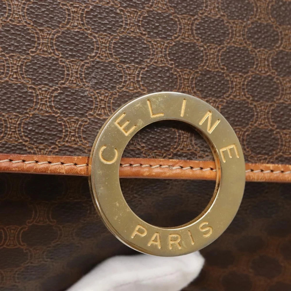 VINTAGE CELINE CROSSBODY BAG MACADAM CANVAS