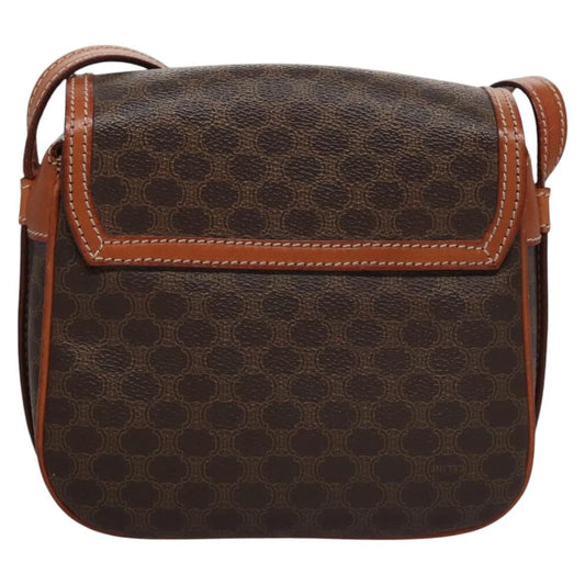 CELINE SHOULDER BAG MACADAM CANVAS