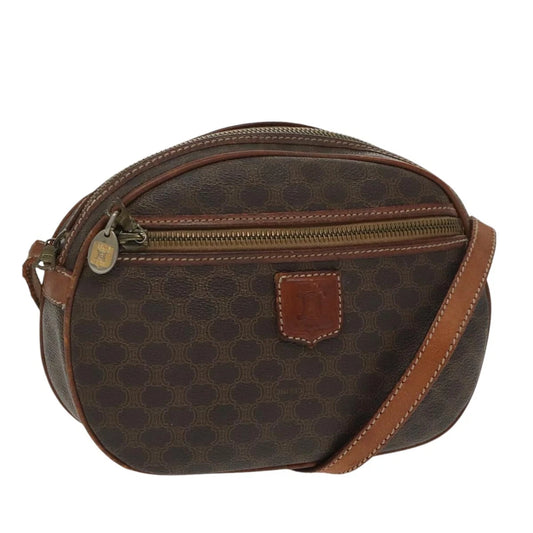 VINTAGE CELINE CROSSBODY BAG MACADAM CANVAS