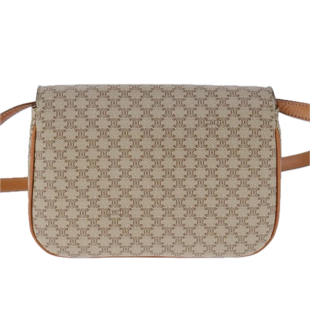 CELINE CROSSBODY BAG MACADAM CANVAS
