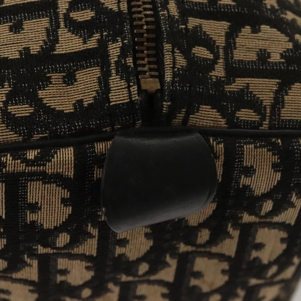 CHRISTIAN DIOR BOSTON BAG 30 TROTTER CANVAS