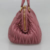 Miu Miu Matelasse Bag - Pink Leather