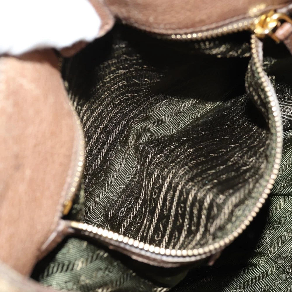 Vintage Prada Veske - Brun Skinn