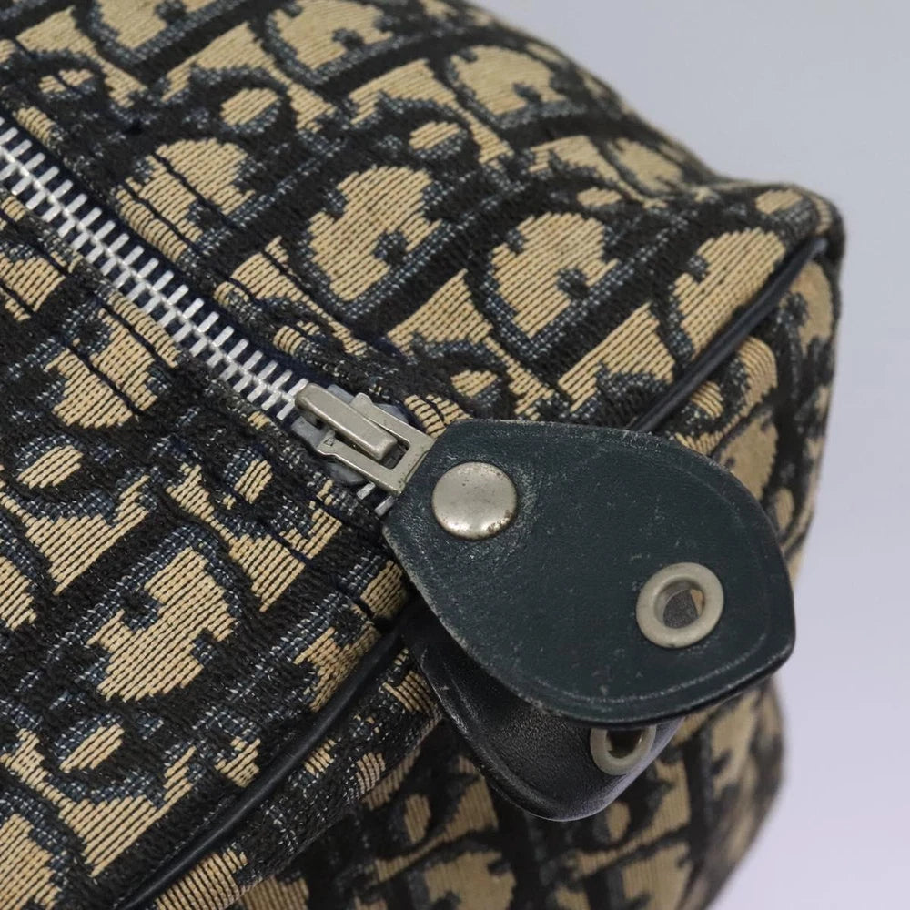 CHRISTIAN DIOR BOSTON BAG TROTTER CANVAS