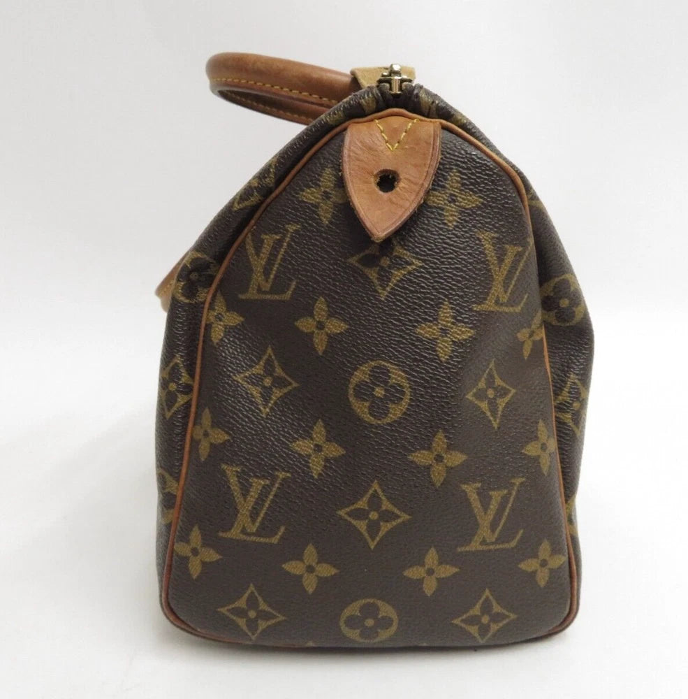 LOUIS VUITTON SPEEDY 25 BAG MONOGRAM CANVAS