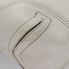 COACH SHOULDER BAG WHITE LEATHER
