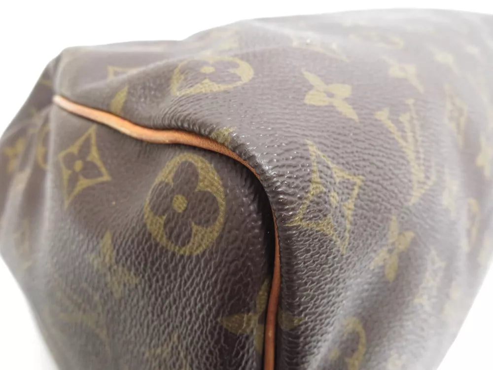 LOUIS VUITTON SPEEDY 35 BAG MONOGRAM CANVAS