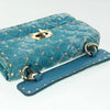 VALENTINO QUILTED BAG VELOR LIGHT BLUE