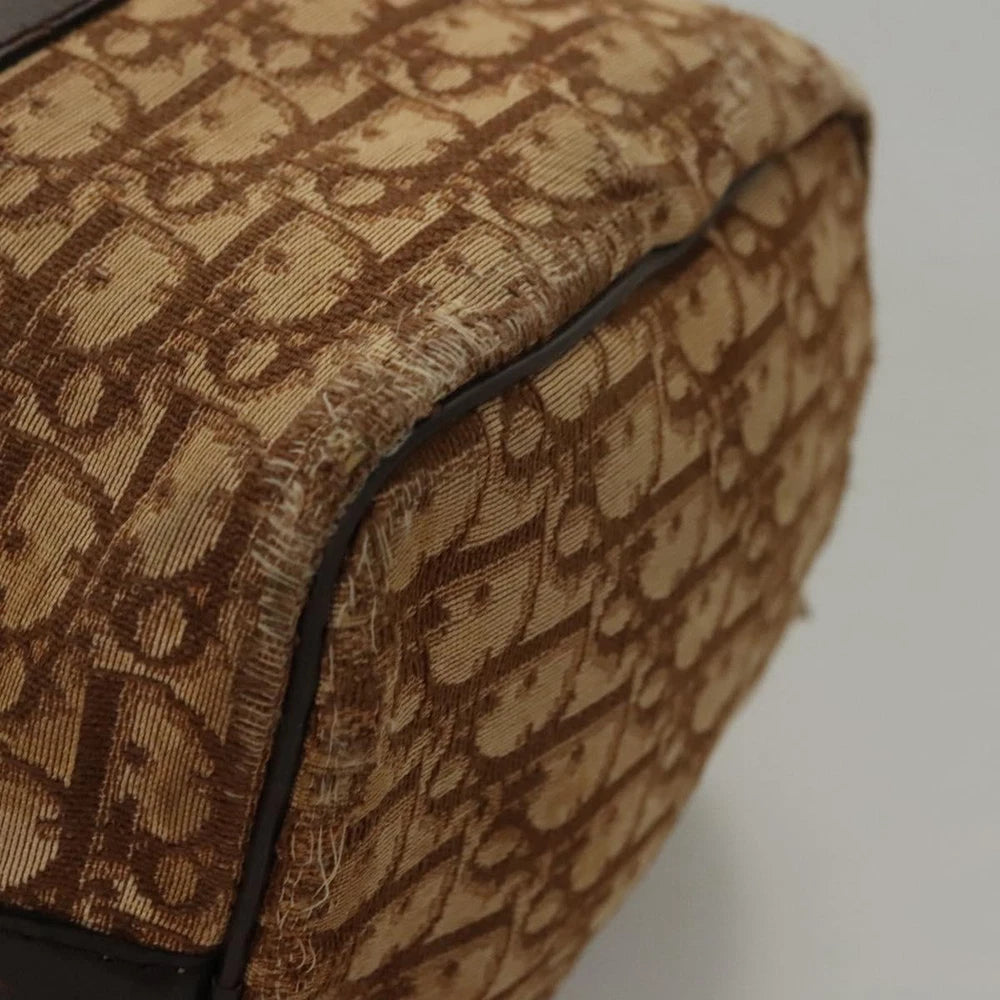 CHRISTIAN DIOR BOSTON BAG 30 TROTTER CANVAS