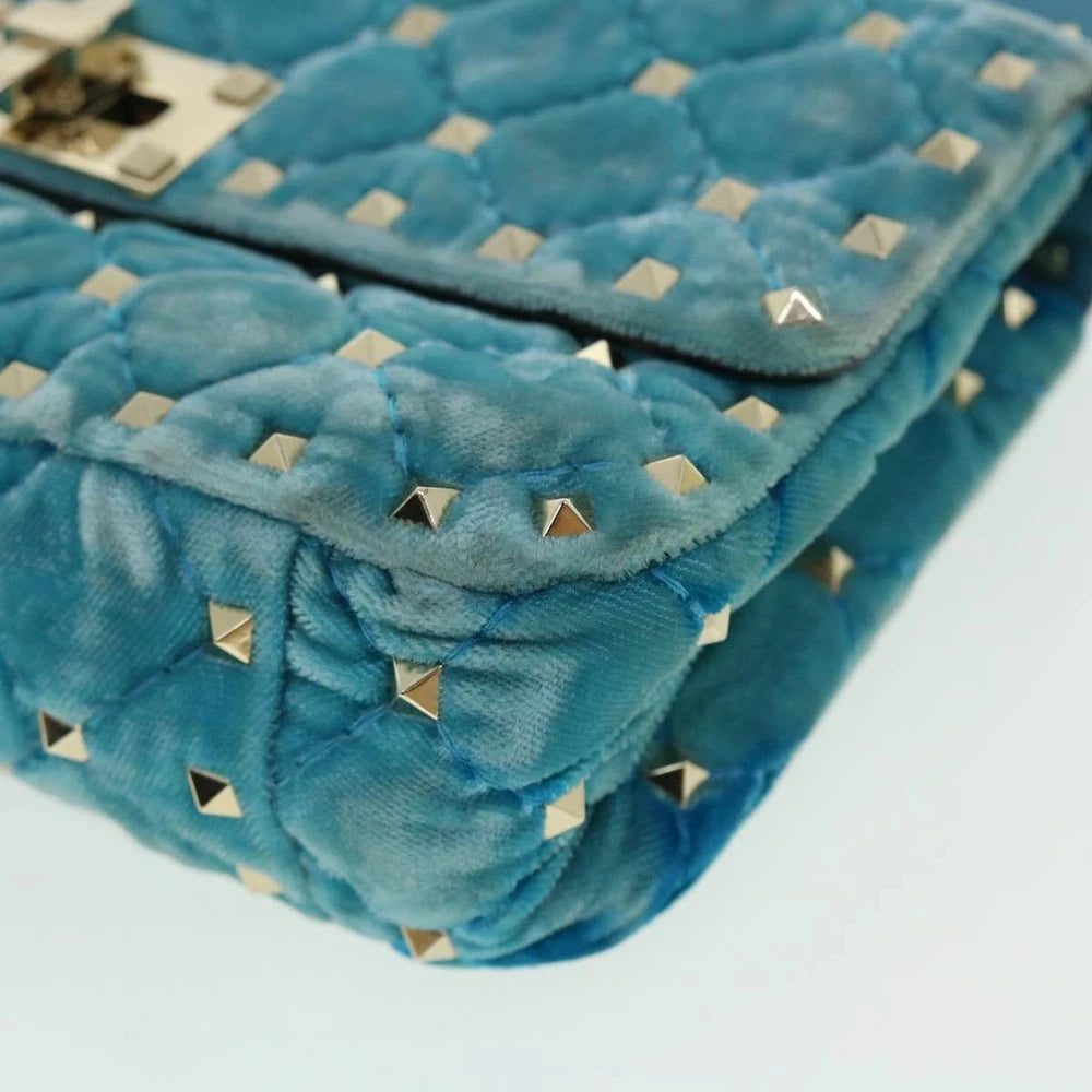VALENTINO QUILTED BAG VELOR LIGHT BLUE