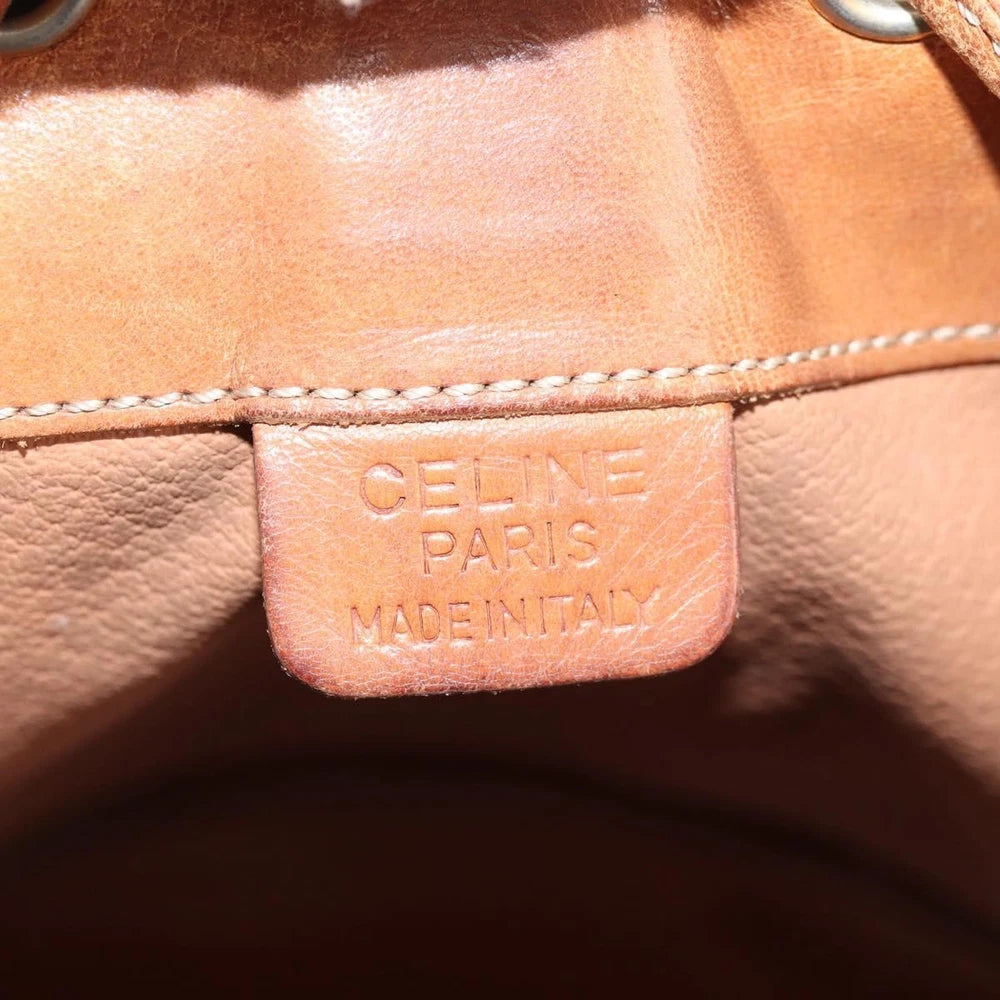 Celine Bucket Bag - Macadam Canvas