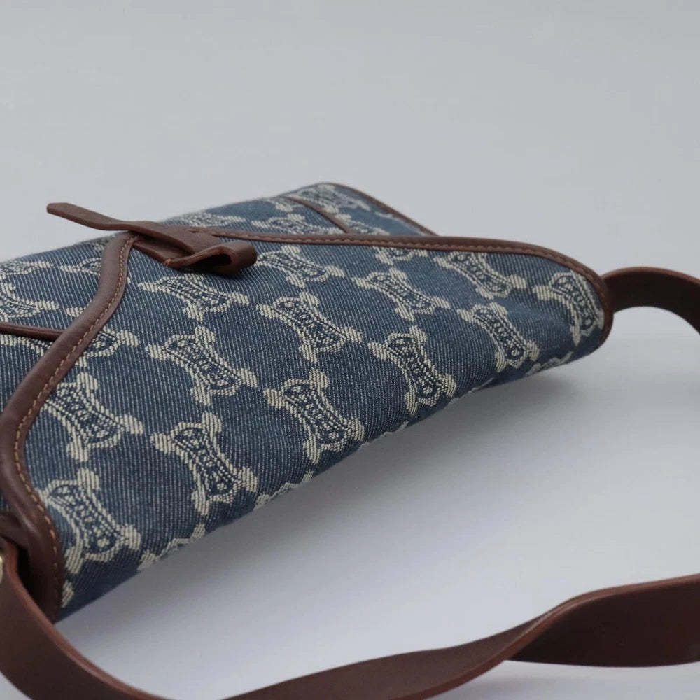 CELINE MACADAM SHOULDER BAG