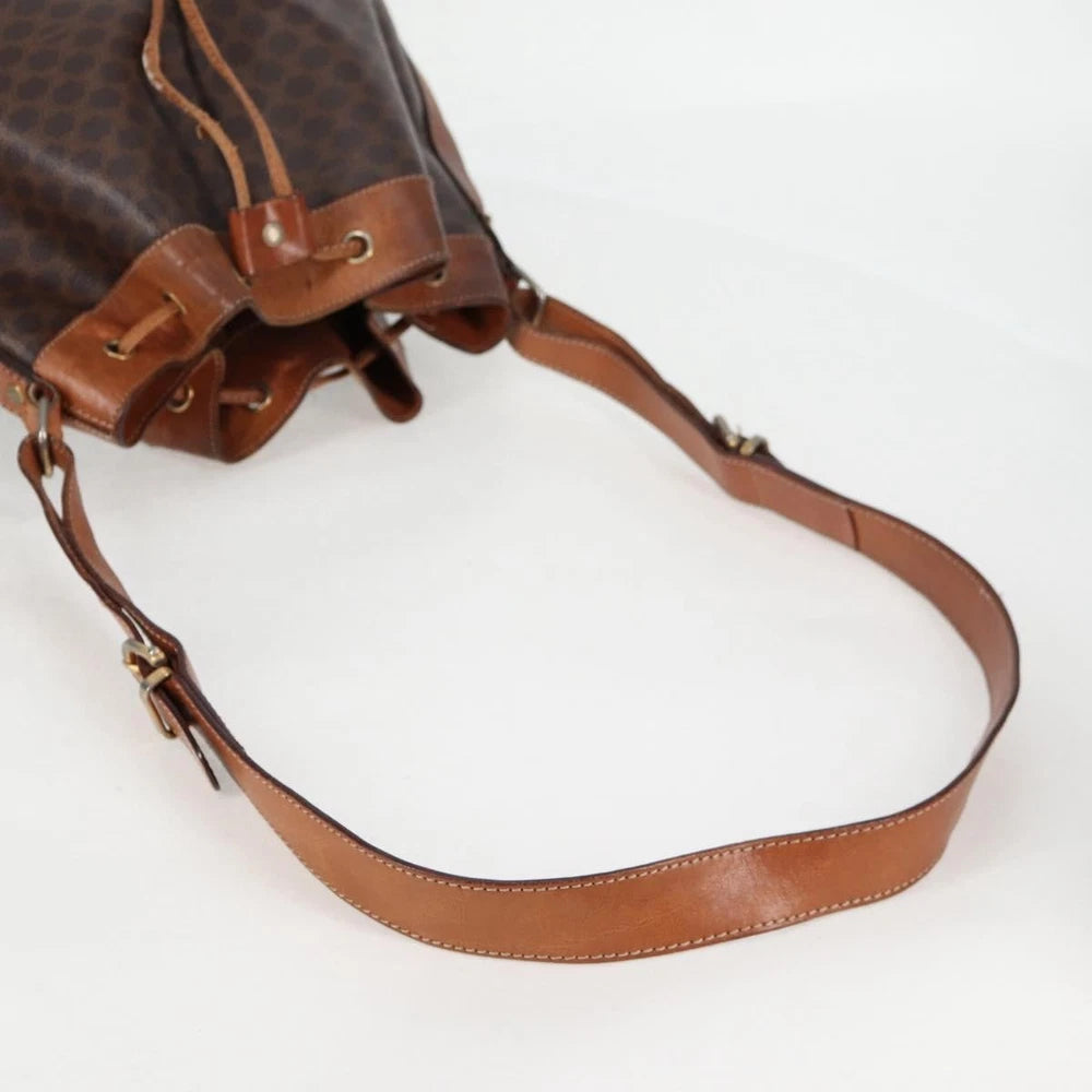 Celine Bucket Bag - Macadam Canvas