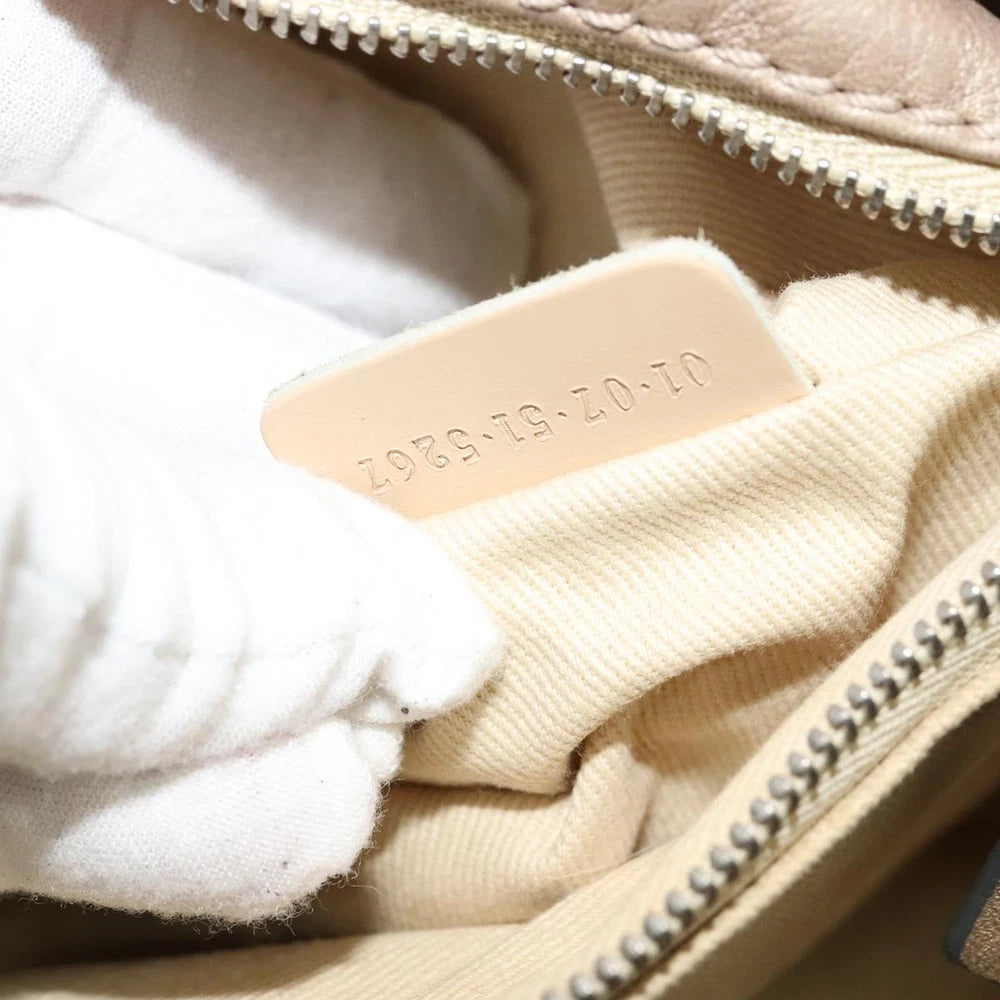 CHLOE PADDINGTON BAG BEIGE LEATHER