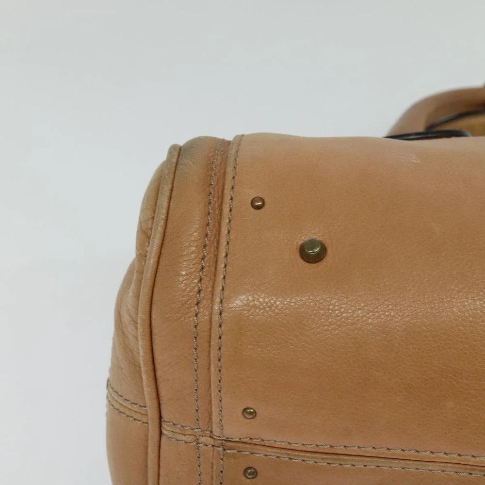 CHLOE PADDINGTON BAG BEIGE LEATHER