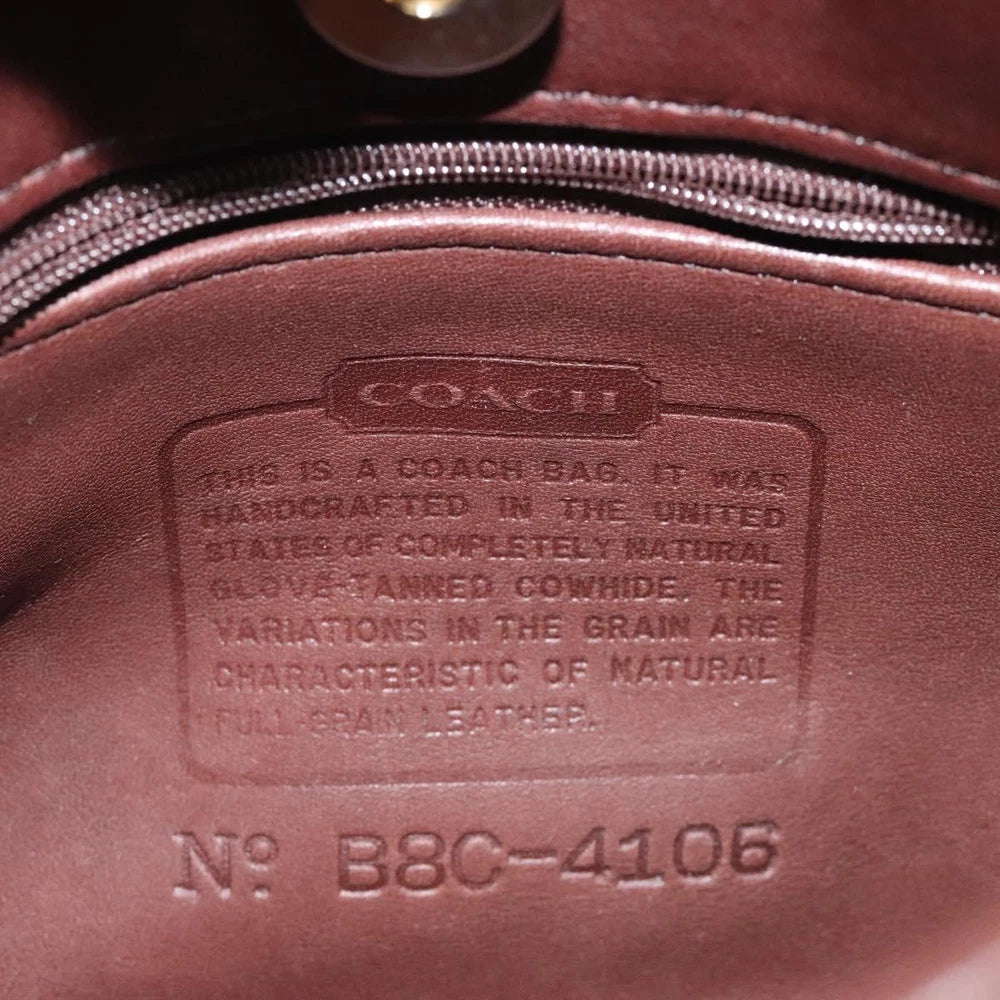 COACH BAG BROWN LEATHER