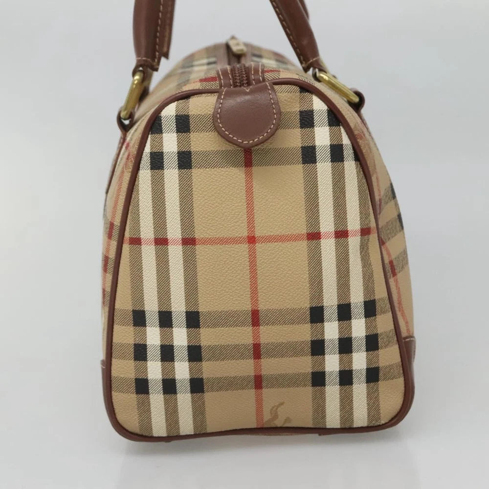 Vintage Burberry Handbag - Beige Nova Check