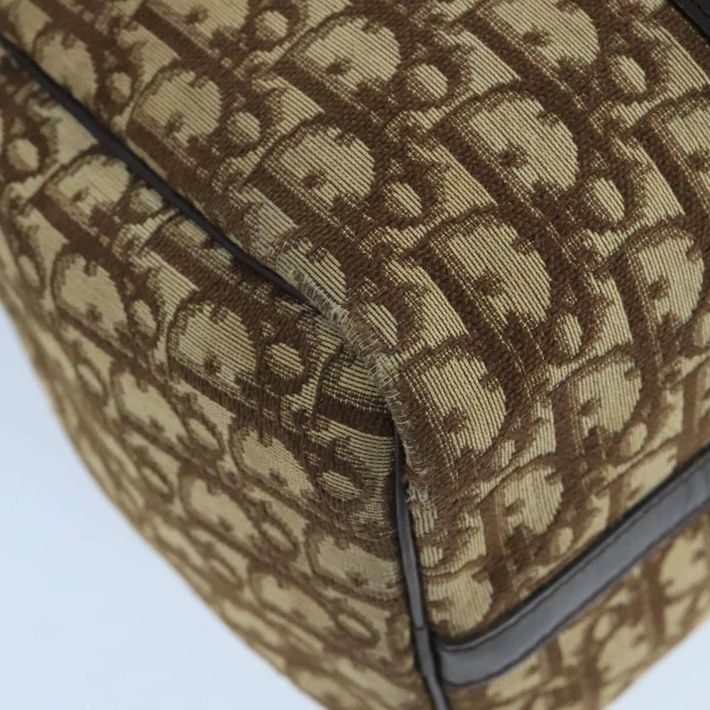 CHRISTIAN DIOR BOSTON BAG 30 TROTTER CANVAS