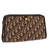 CHRISTIAN DIOR CLUTCH TROTTER CANVAS