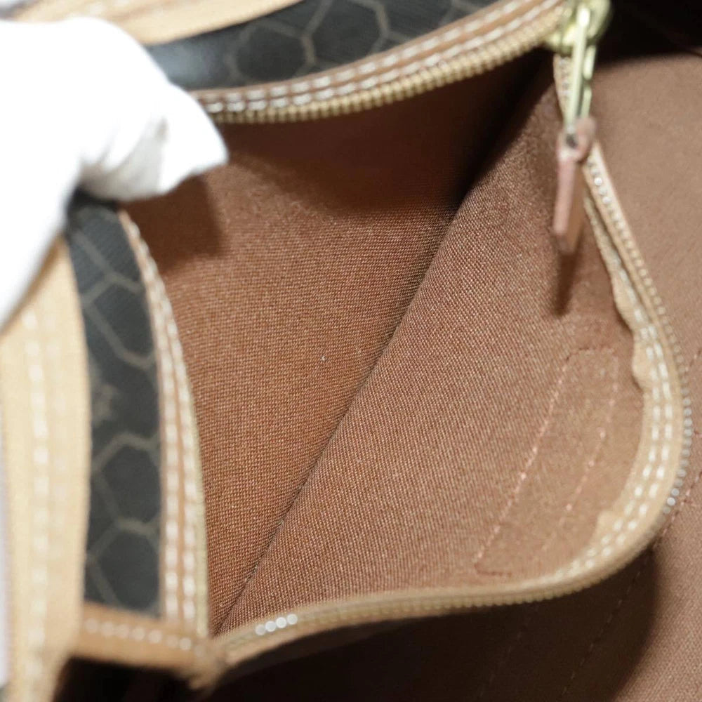 CHRISTIAN DIOR BOSTON BAG HONEYCOMB CANVAS