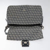FENDI MAMMA BAGUETTE ZUCCHINO CANVAS NAVY