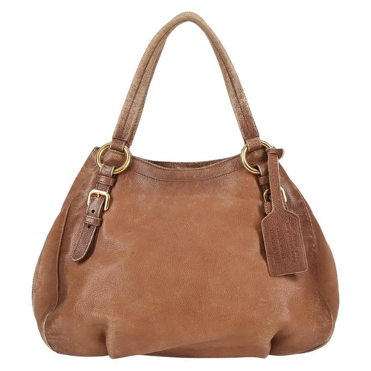 Vintage Prada Veske - Brun Skinn