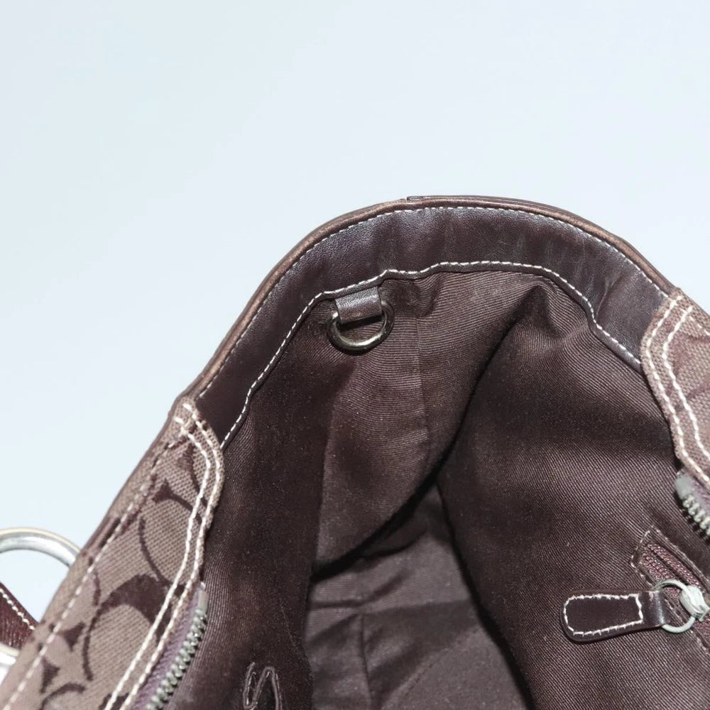 Coach Signature Bag Vintage - Brown Canvas