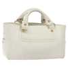 Celine Boogie Bag - White Leather