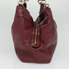 COACH TOTE BAG RED LEATHER