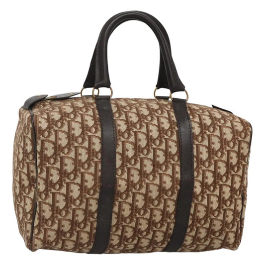 CHRISTIAN DIOR BOSTON BAG 30 TROTTER CANVAS