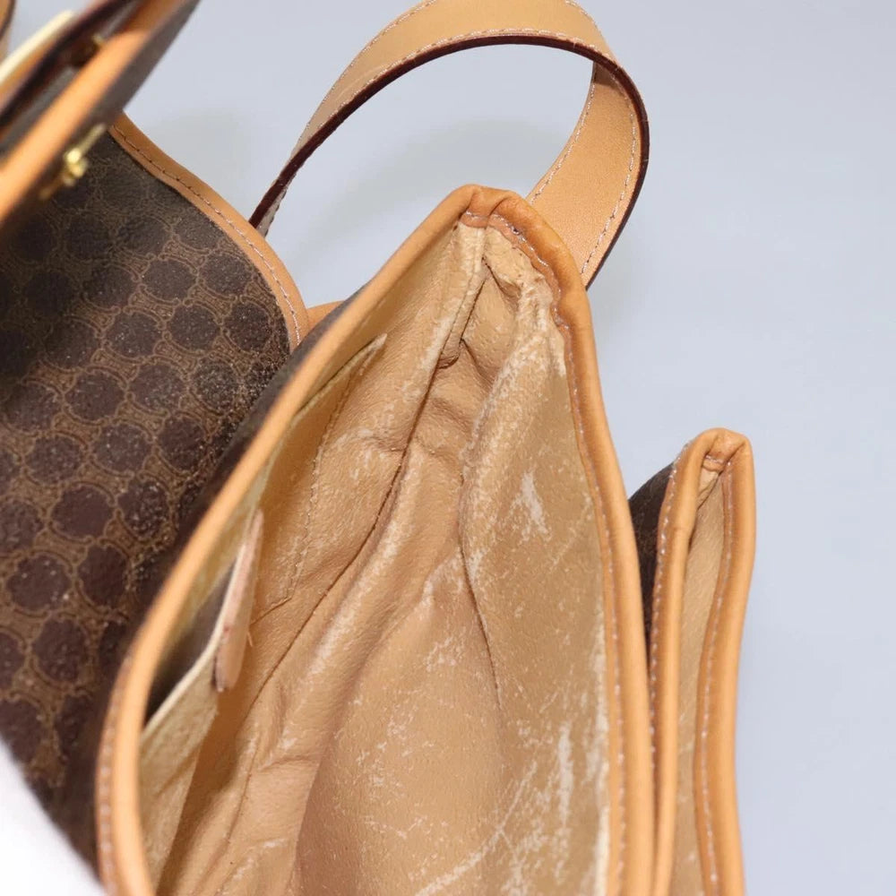 CELINE MACADAM SHOULDER BAG