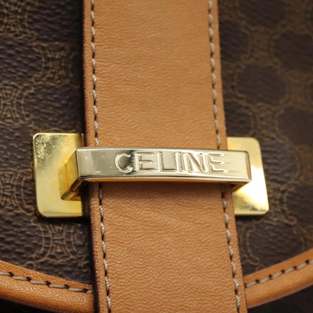 CELINE MACADAM SHOULDER BAG