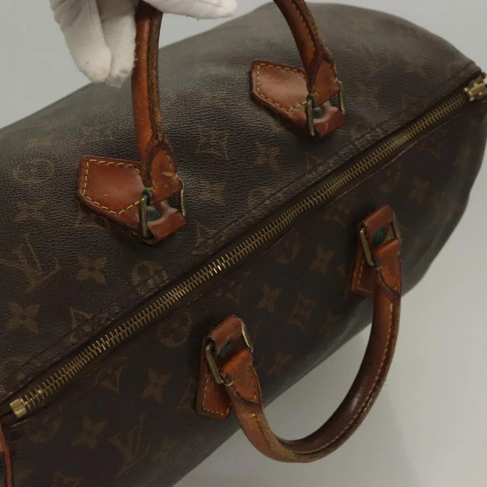 Vintage Louis Vuitton Speedy 35 Bag Monogram Canvas