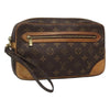 LOUIS VUITTON MARLY DRAGONNE GM CLUTCH MONOGRAM