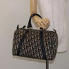 Dior Boston Bag 30 - Navy Trotter Canvas