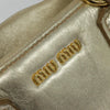 Vintage Miu Miu Bag - Gold Leather