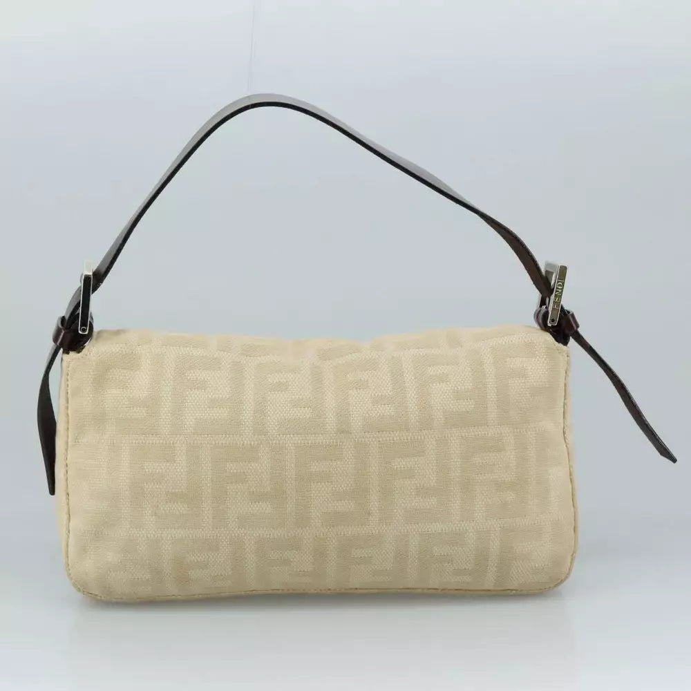 FENDI MAMMA BAGUETTE SHOULDER BAG ZUCCA CANVAS - Brands Select