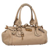CHLOE PADDINGTON BAG BEIGE LEATHER