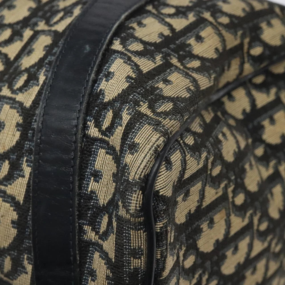 CHRISTIAN DIOR BOSTON BAG 30 TROTTER CANVAS