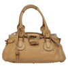 CHLOE PADDINGTON BAG BEIGE LEATHER