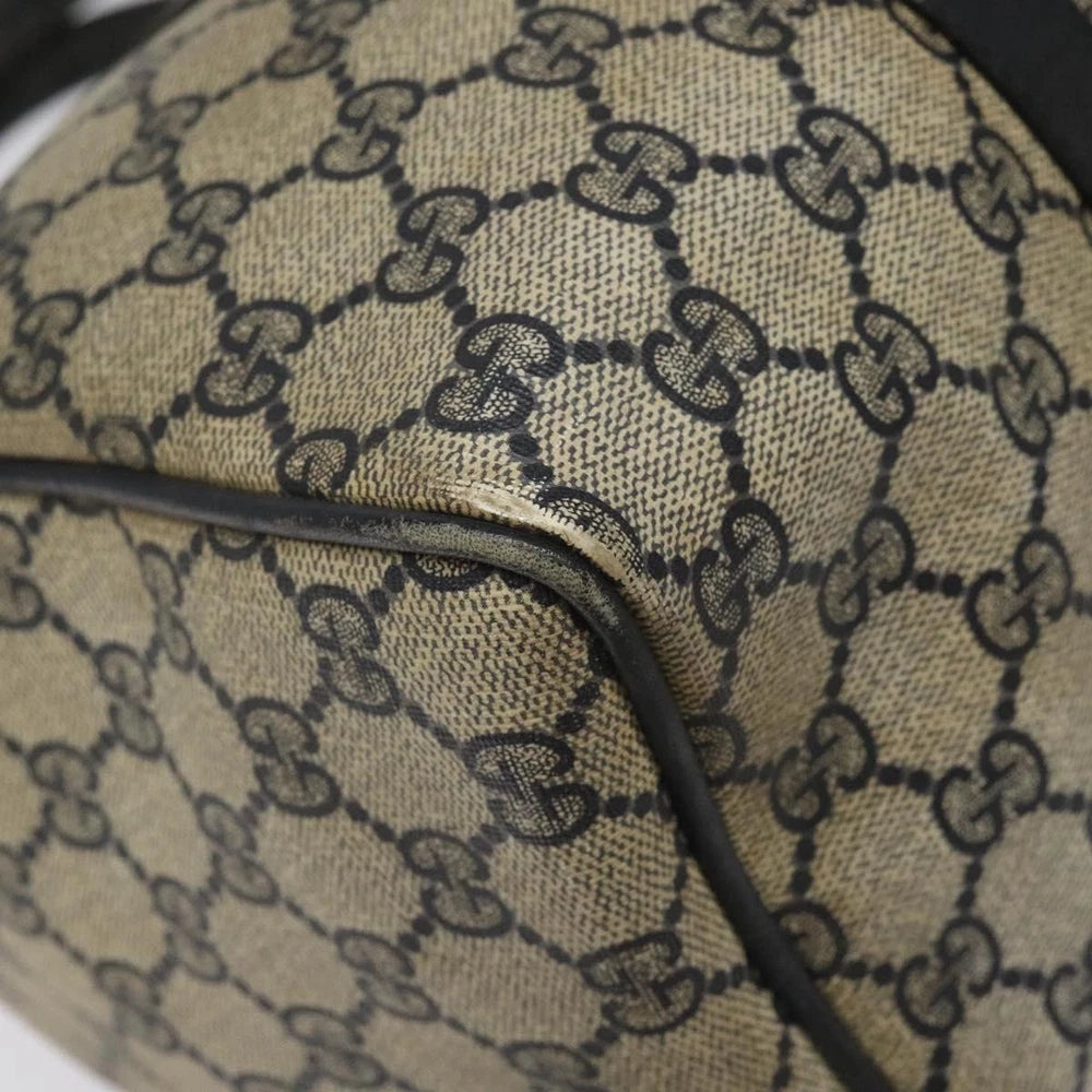 GUCCI BOSTON BAG GG SUPREME SHERRY LINE