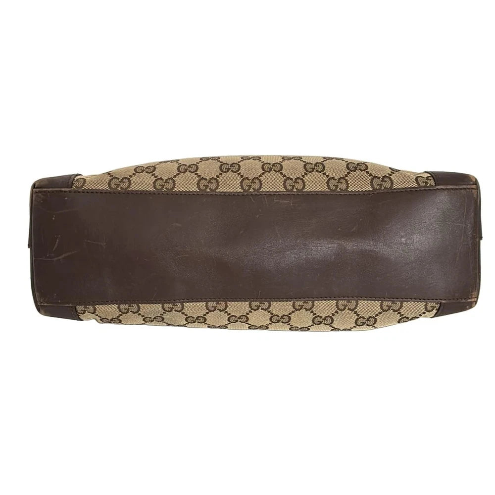 Gucci GG Veske - Beige And Dark Brown