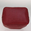 LOUIS VUITTON PETIT NOE BAG RED EPI LEATHER