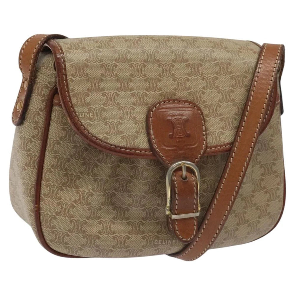 CELINE MACADAM SHOULDER BAG