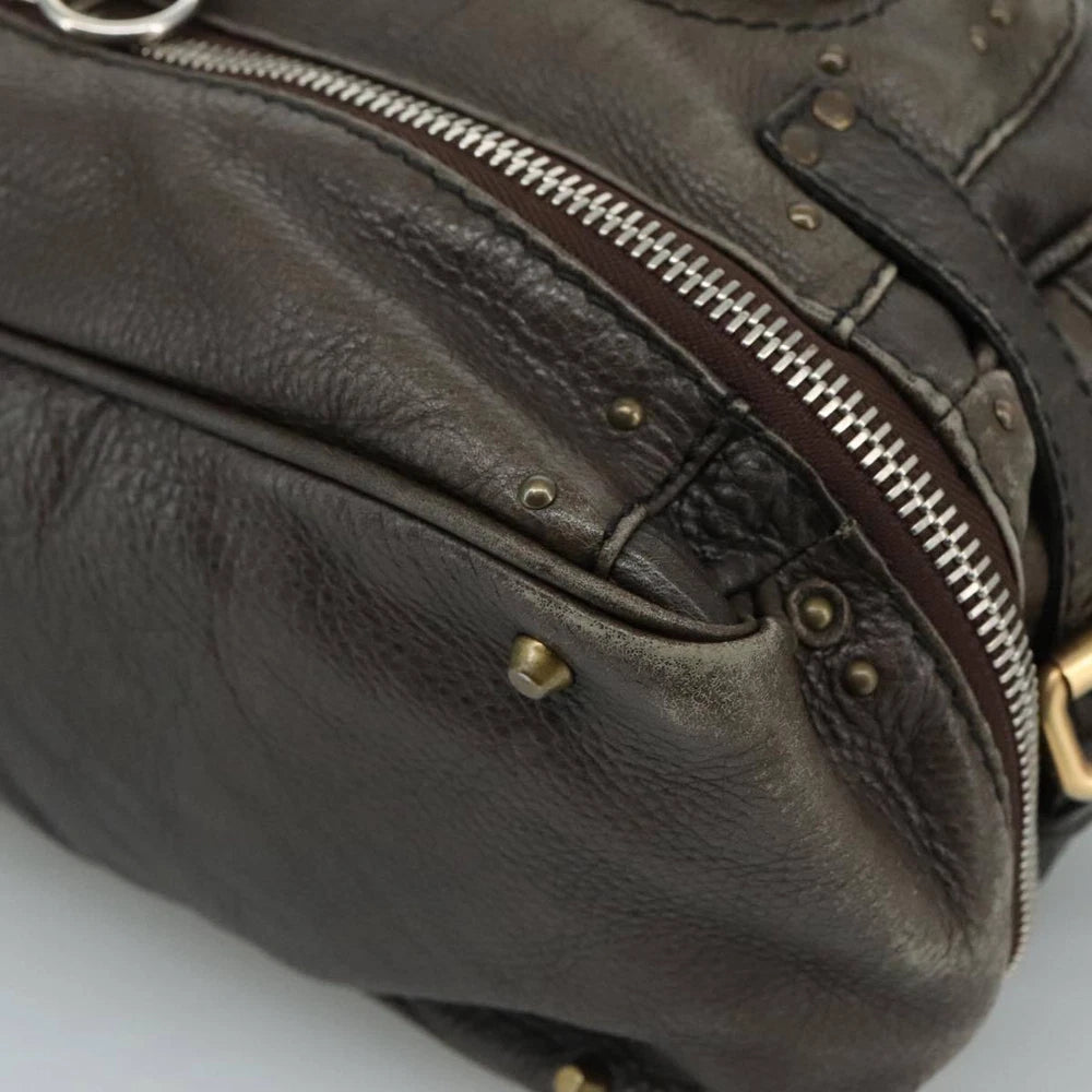 CHLOE PADDINGTON BROWN LEATHER